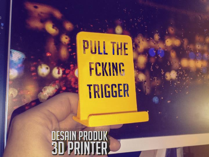 cara desain phone holder 3d printer dudukan handphone